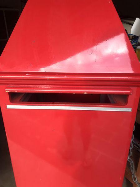 Large Wooden Letter Box Santa Mailbox Christmas
