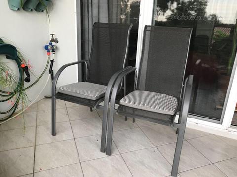 2 Garden chairs for sale