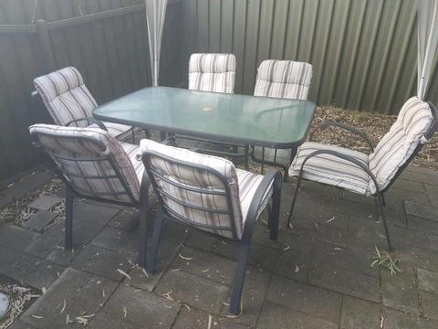 Six seater Outdoor Dining Setting