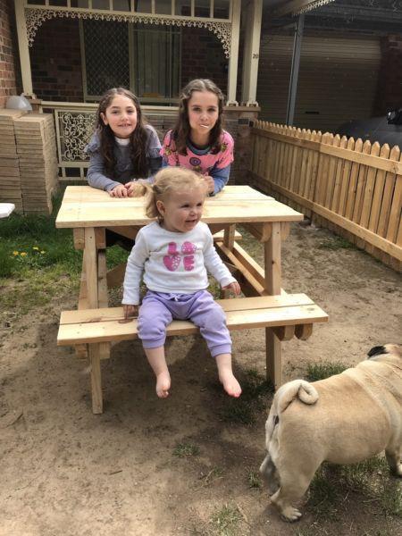 Kids picnic table