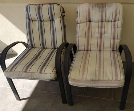 Two outdoor chairs free