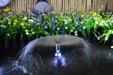 Day/Night Solar POND WATER FOUNTAIN Feature PUMP Battery 1500LPH