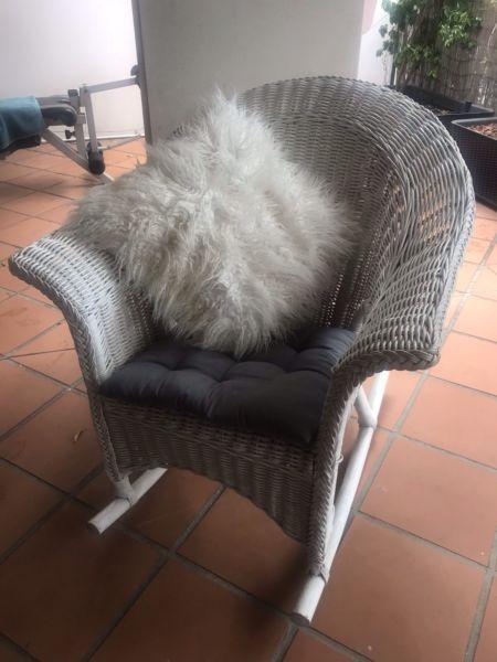 Chic Rocking Chair - White