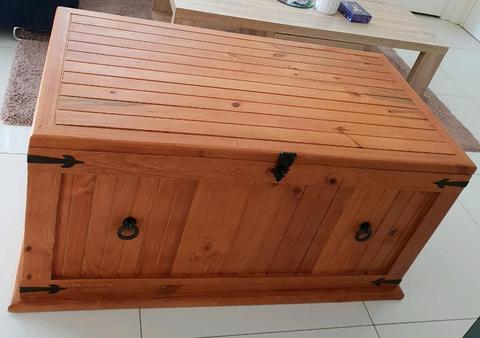 Wooden Timber Chest