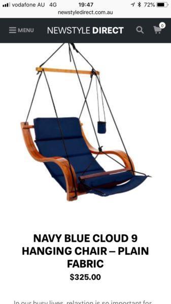 Cloud 9 hanging chair