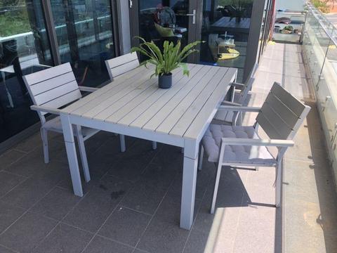 IKEA Falster table and chairs outdoor set