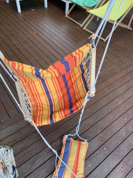 Hammock swing chair