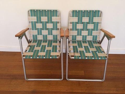 1970's Retro Fold Up Chairs