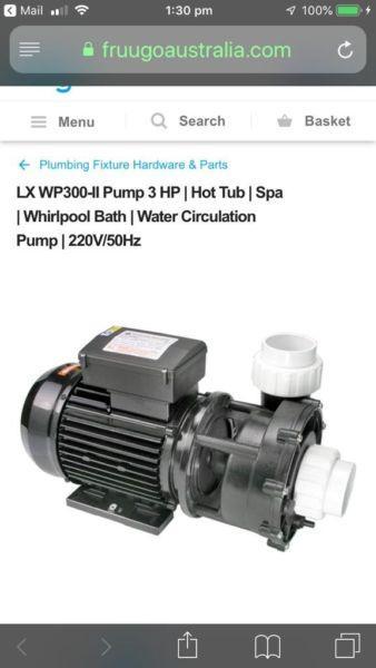 Brand new spa pump never been used ( bought by mistake )