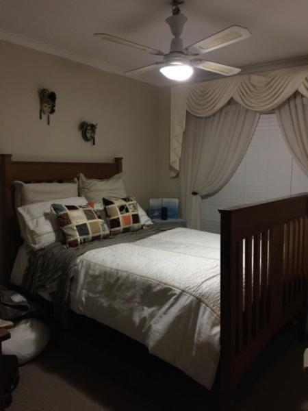 Antique solid maple bedroom suite