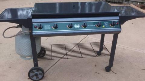 6-burner gas BBQ in good condition
