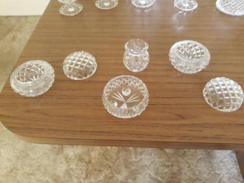 Crystal Dressing Table Set of 4 Pieces