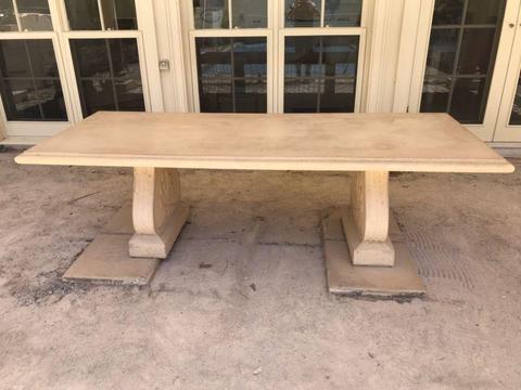Sandstone table