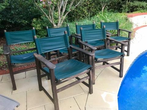 Garden Chairs -Solid Kwila hardwood timber
