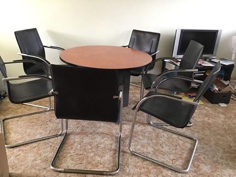 Office round table set $85