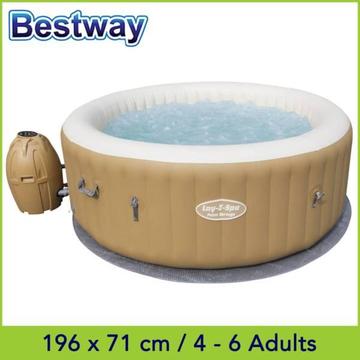 Bestway Lay Z Spa Palm Springs AirJet 1.96m x 71cm for 4-6 ppl
