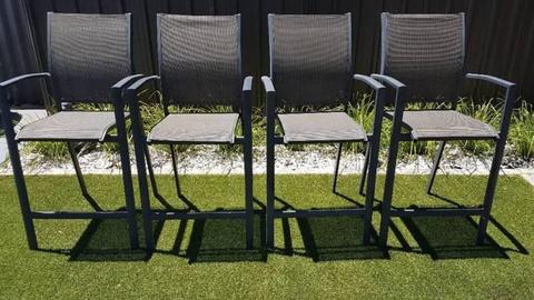 4 outdoor bar stools, good condition, reduced $99 all