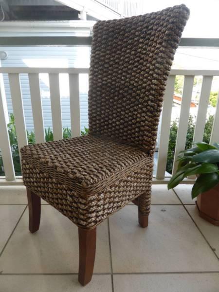 Cane High Back Chairs