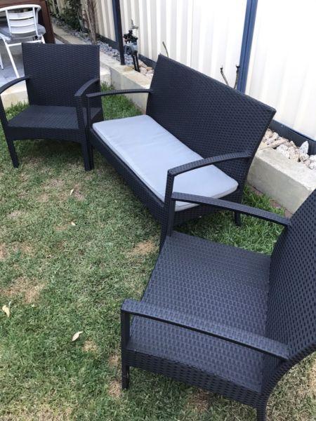 Outdoor Wicker Chairs Set