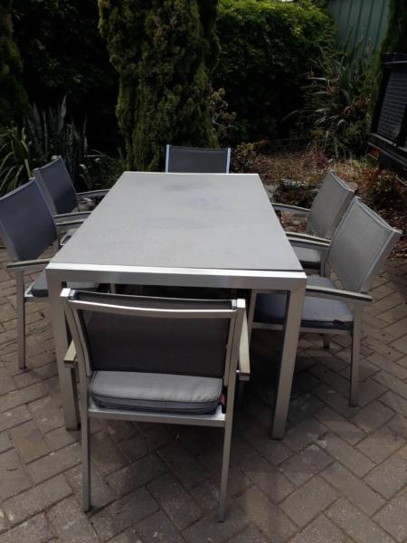 7 piece outdoor setting