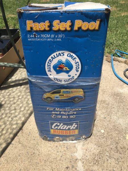 Brand new < Clark rubber swimming pool
