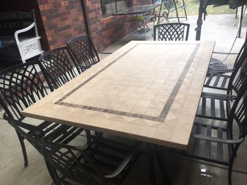 8 seater outdoor dining set