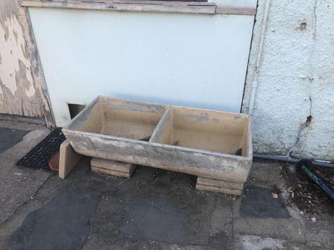 Old laundry troughs
