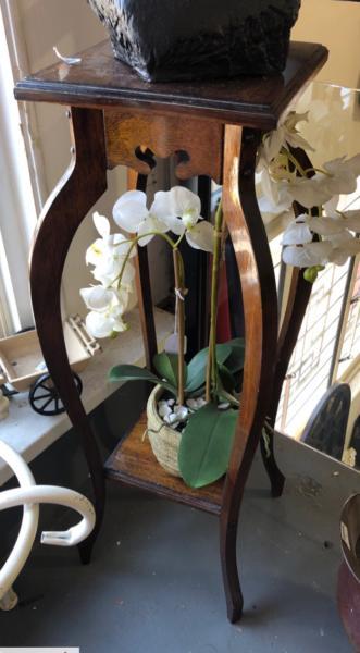 Ornate Wooden Plant Stand
