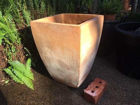 Large Terracotta Pot with Rustic Mediterranean Patina