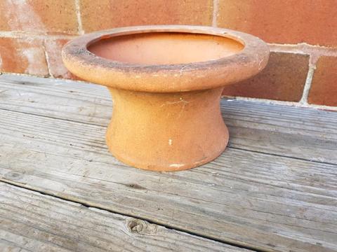 Unusual Medium terracotta plant pot