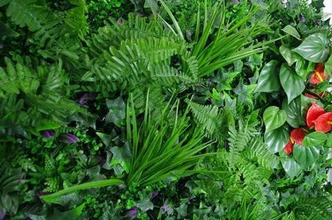 Mixed Jungle Vertical Garden UV Stabilised 1m X 1m