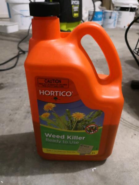 Weed killer still have half bottle