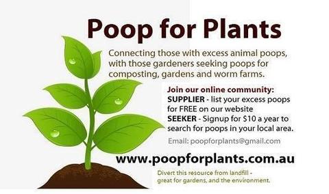 Gardeners - looking for manure for your garden/composting?