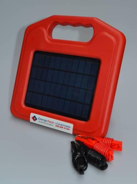 5KM Solar Electric Fence Energiser Solar Rechargeable Lithium