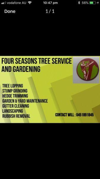 Four Seasons Tree and Gardening Service
