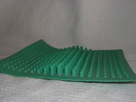 Green kneeling mat, for garden or in the home