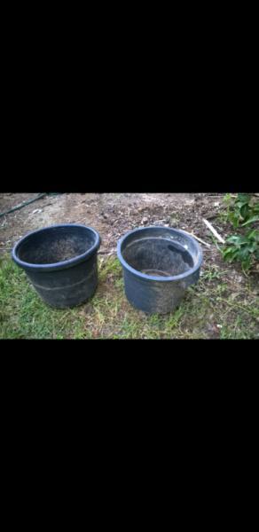 Wanted !! Your unwanted plastic garden pots...any sze