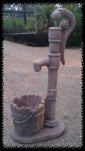 Pump & Bucket Fountain