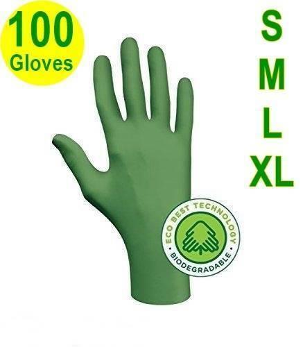 Biodegradable Disposable Nitrile Gloves Powder Free Work Glove