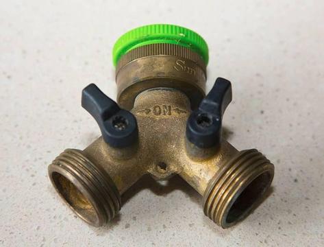 Solid Brass 2 way tap fitting