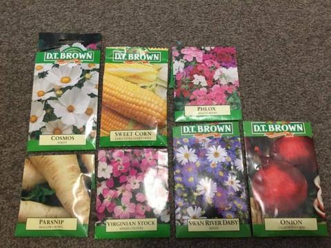 D.T. Brown seeds (swap for other seeds or all for $2)