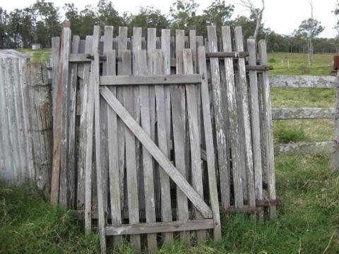 Vintage Antique Timber Barn Gates Doors - $50 each