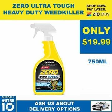 zero ultra tough heavy duty weedkiller 750ml ready to use