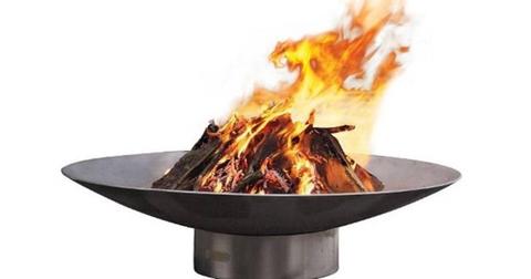 NEW - 1/4 Inch Stainless Steel Outdoor Wood Burning Fire Pit