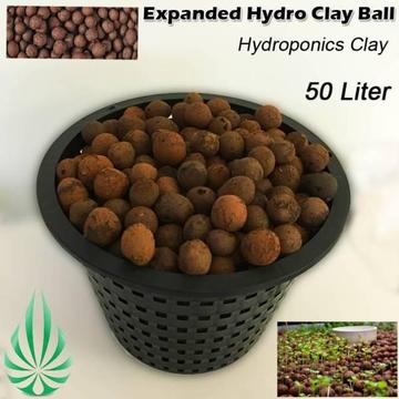 Hydroponic Expanded Clay Ball Pebbles Grow Media $25/each for 10