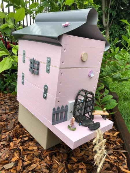 Stingless Native Beehive Honey Pot | Bee Hive Fairy Garden Theme