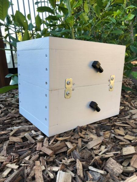 Stingless Native Beehive Side Entry | Painted | OATH Bee Hive