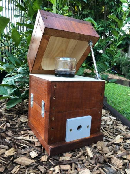 Stingless Native Beehive Honey Jar | Stained | Mini OATH Bee Hive