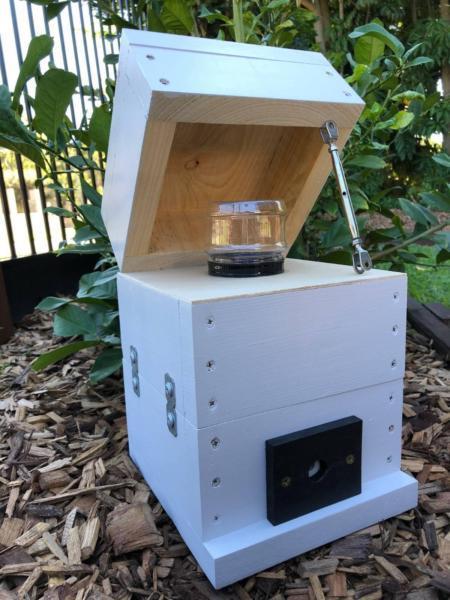 Stingless Native Bee Hive Honey Jar | Painted | Mini OATH BeeHive