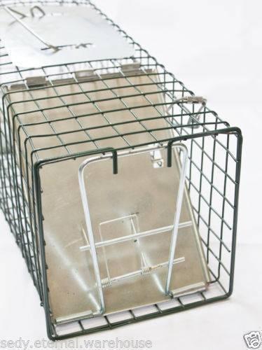 MEDIUM Iron Cage Humane Live Animal Trap Control POSSUM RABBIT